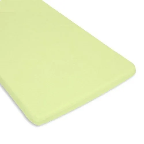 Drap Housse - BOLIN BOLON - 1623701014500 - 100% Coton Respirant - Vert Pistache - 77x50 cm-0