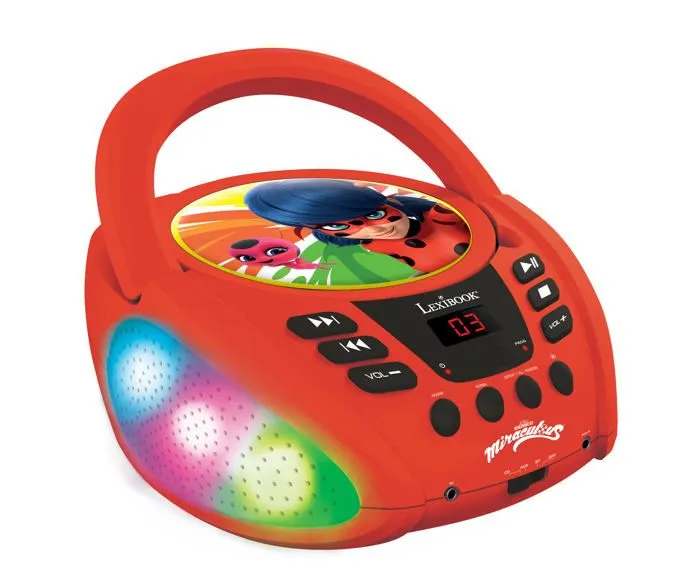 Lecteur CD Bluetooth lumineux Miraculous-4