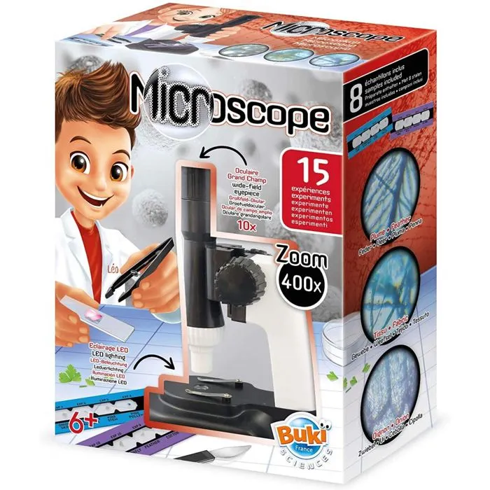 Buki France - Microscope 15 expériences-0