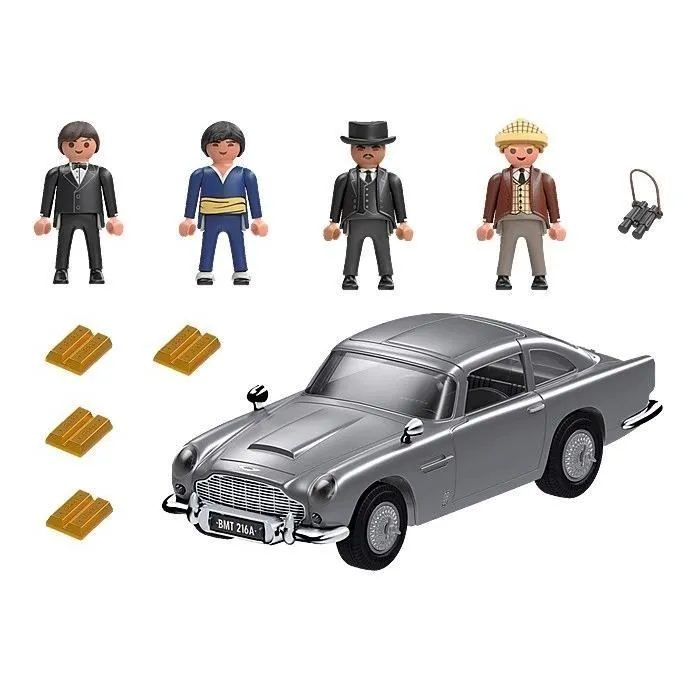 PLAYMOBIL 70578 James Bond Aston Martin DB5, Goldfinger, Classic cars, Adulte, Voiture de collection-1