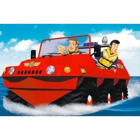 Puzzle 10in1 Fireman Sam Meet Sams rescue team-2