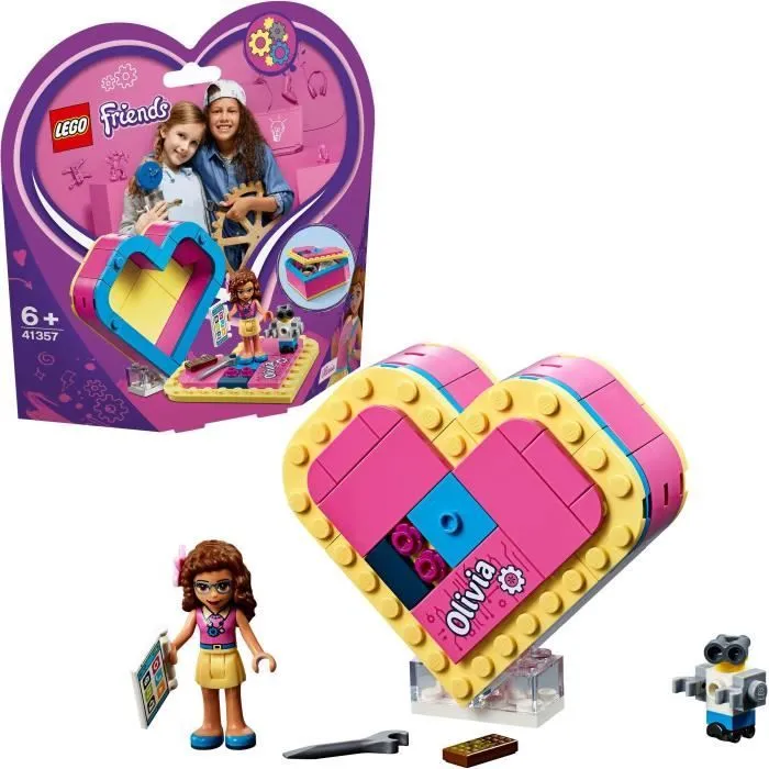 LEGO® Friends 41357 La boîte cœur d'Olivia-2