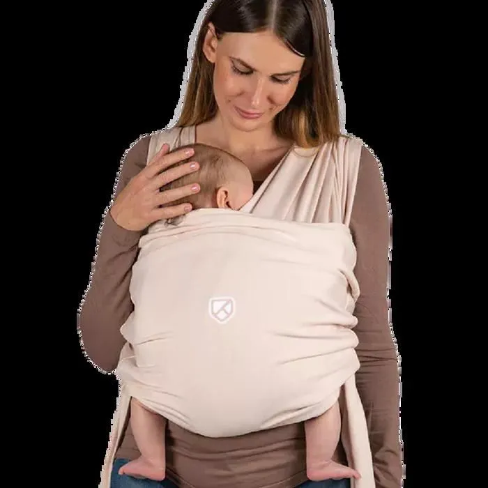 Echarpe porte-bébé sans nœud - KoalaBaby Cuddle band 2 - Rose Sable-5