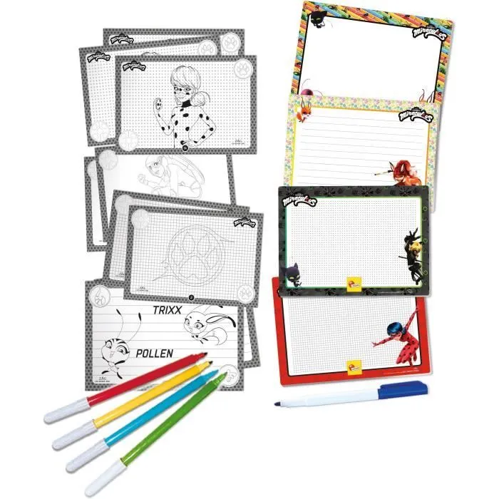 Ecole de dessin - Miraculous drawing school - Kit complet pour apprendre à dessiner - LISCIANI-3