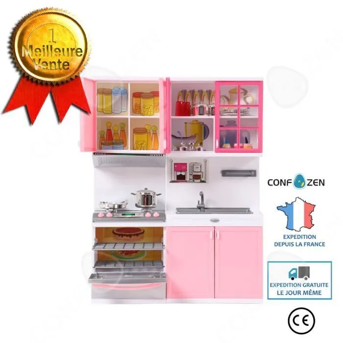 C® Mini Cuisine faire semblant Rôle Jouer Jouet Ensemble Drôle Ustensiles De Cuisine Jouant Maison Cadeaux pour Enfants Filles-0