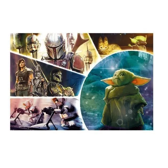 Puzzle Star Wars Baby Yoda - Trefl - 100 pièces - Thème Cinéma et publicité-1