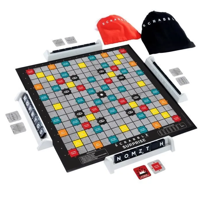 Mattel Games - Scrabble Surprise - Jeu de société et de lettres - Dès 10 ans-2