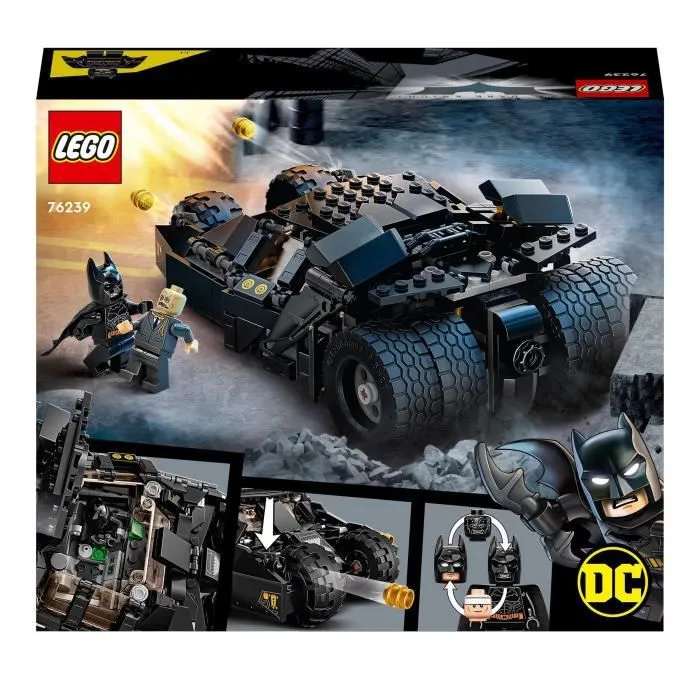 LEGO® 76239 DC Batman La Batmobile™ Tumbler : La Confrontation avec l’Épouvantail, Jouet Voiture pour Enfants dès 8 ans-5