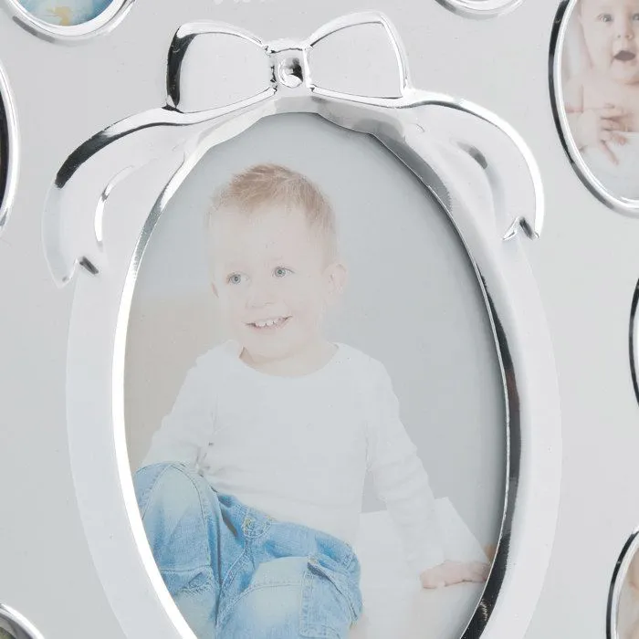 Coffret souvenirs Relaxdays - 1002424149 - Cadre pour photos bebe, aluminium, papier, 29 x 24 x 1 cm-5