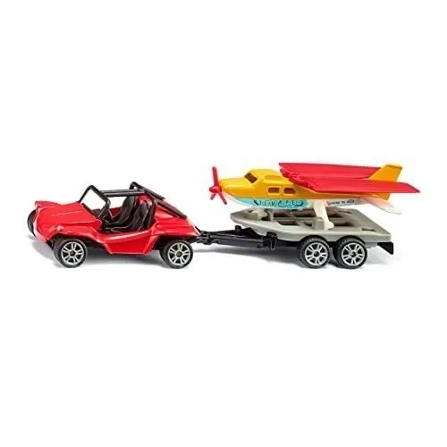 Jouet - SIKU - BUGGY AVEC AVION SPORTIF SIKU 1696 - Blanc - 3 ans - Extérieur-0
