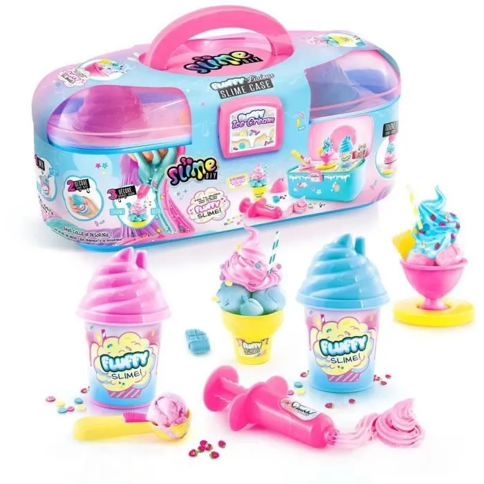 Canal Toys - Slime Fluffy Case - Fabrique ta Slime Fluffy DIY et range tes shakers - dès 6 ans - SSC206-0