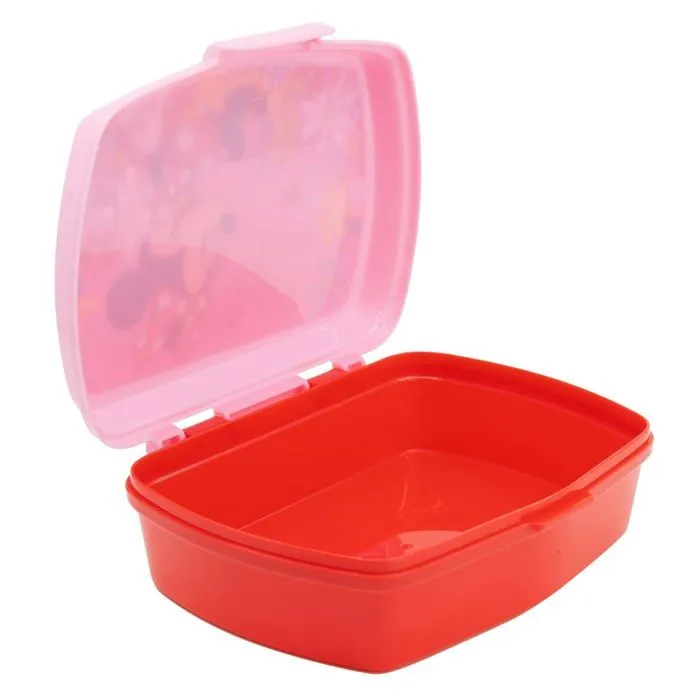 Lunch box - boite a repas Stor - 74474 - BOITE A LUNCH RECTANGULAIRE | MINNIE MOUSE SPRING LOOK-2