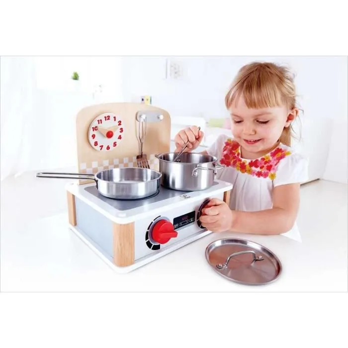 Mini Cuisinière barbecue en bois - Hape-1
