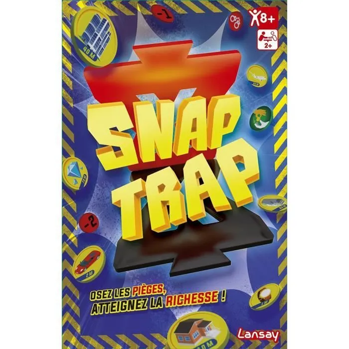 Snap Trap - LANSAY - Jeu de société - Dès 8 ans-1