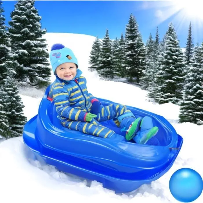 Mini Luge - GaGaDumi - Ergonomique - Plastique - Dossier Haut - Charge 20 kg-3