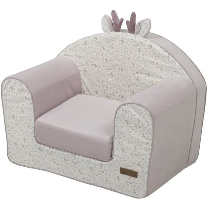 Fauteuil club Lilas - DOMIVA - 43x55.5cm HT 50cm - Pour bébé fille à partir de 9 mois-0