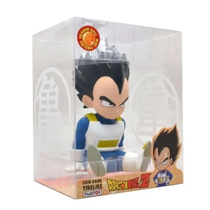 Tirelire - Plastoy - Chibi Vegeta - PVC - 15 cm - Mixte - Bleu-2