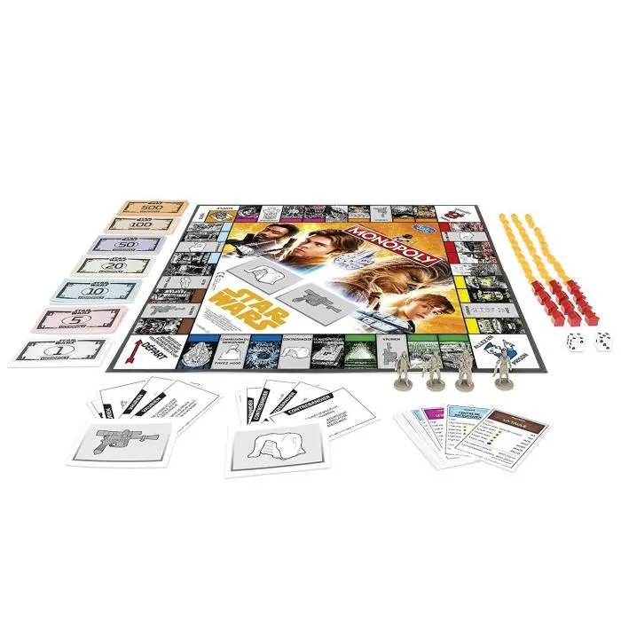 MONOPOLY - Star Wars HAN SOLO - Jeu de Société-1