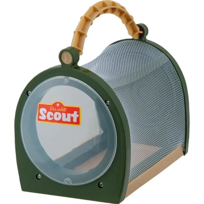Happy People maison d'insectes Scout 15 x 12,5 cm maille verte/beige-0