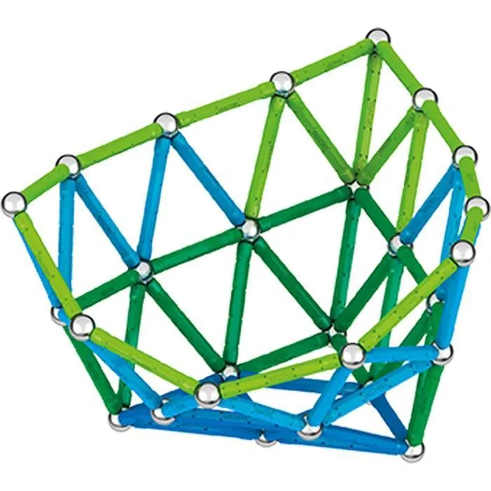 Geomag - Jeux de Construction Magnétique pour enfants - Collection Green Classic 142 pièces-3