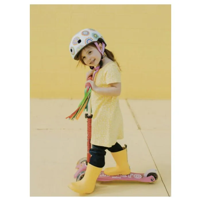 Accessoire trottinette - Micro - Rubans réfléchissants - Bleu - Pour enfants - Mixte-2
