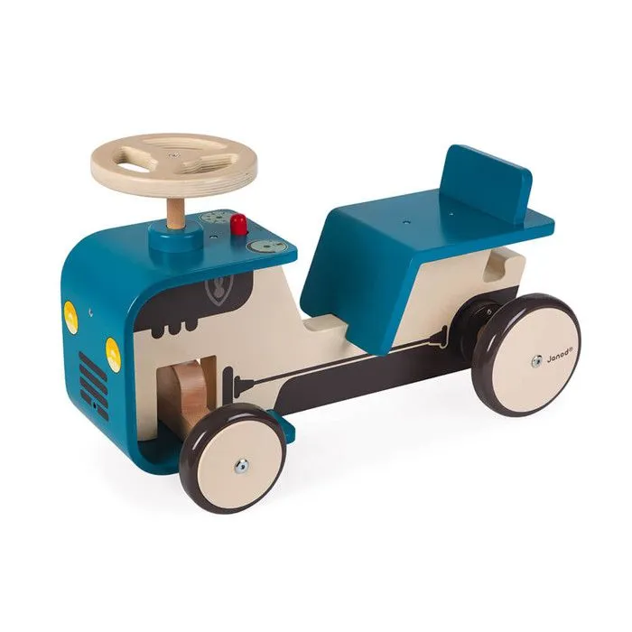 Porteur Tracteur En Bois-4
