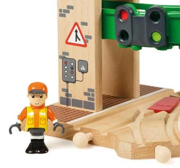 Brio World Station de Controle et d'Aiguillage - Accessoire pour circuit de train en bois - Ravensburger - Mixte dès 3 ans - 33674-2