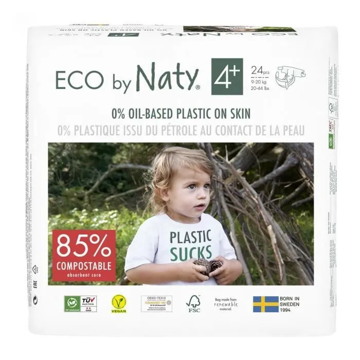 NATY Couches écologiques T4+ x 42-0