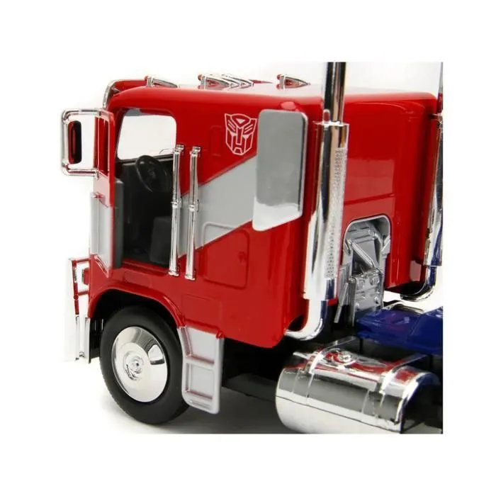 Jouet - JADA TOYS - Transformers Optimus Prime Petit Camion Voiture - Rouge - Mixte - A partir de 8 ans-2