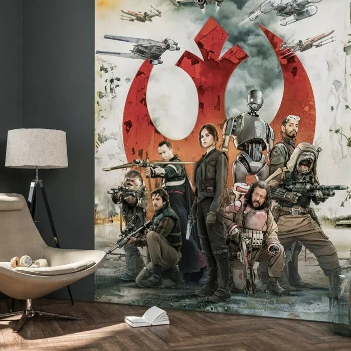 Poster XXL - Star Wars - Rogue One - 200x275 CM - Multicolore - Lavable - Décoration murale-0