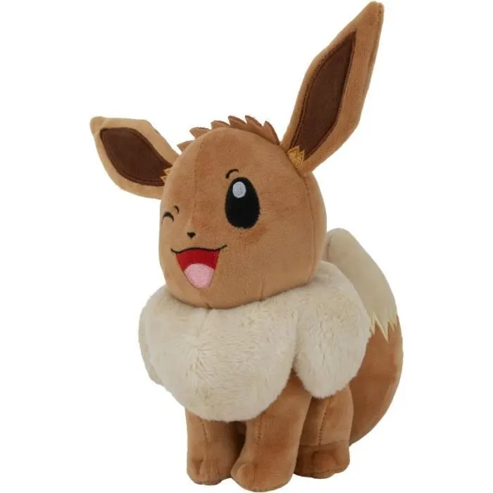 Peluche - BANDAI - Pokémon Evoli - 20 cm, pure douceur et tendresse-3