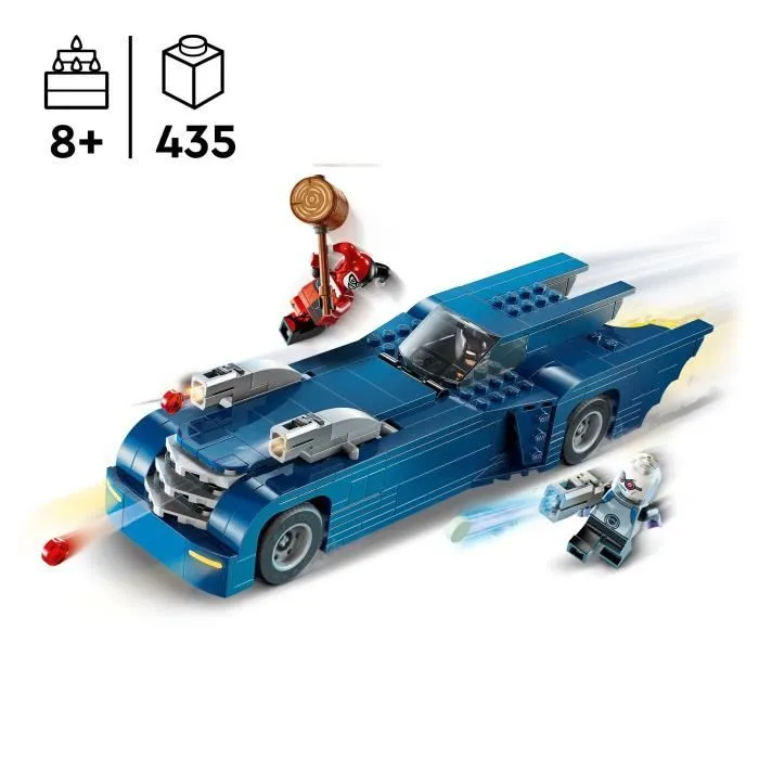 LEGO® Super Heroes DC 76274 Batman avec la Batmobile contre Harley Quinn et Mr. Freeze-1
