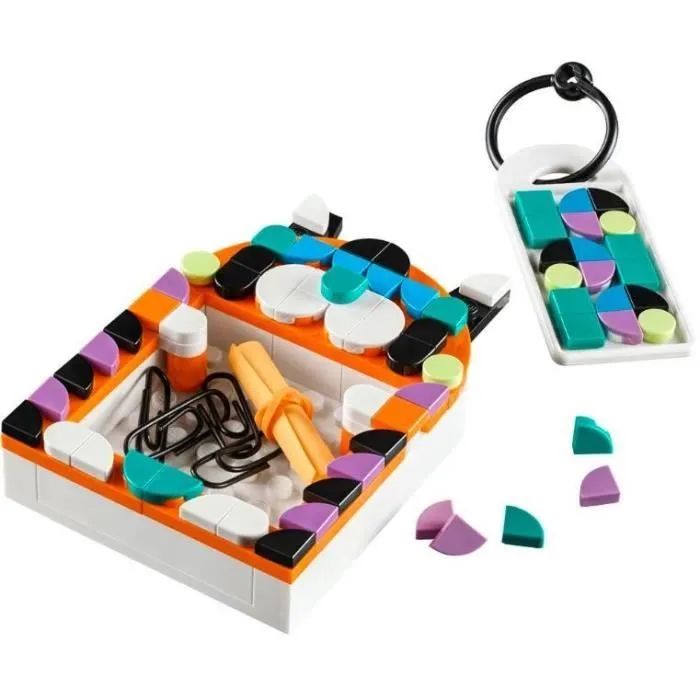 Bac de rangement - LEGO - Dots - Animaux - Pendentif de sac - 6 ans et plus-1