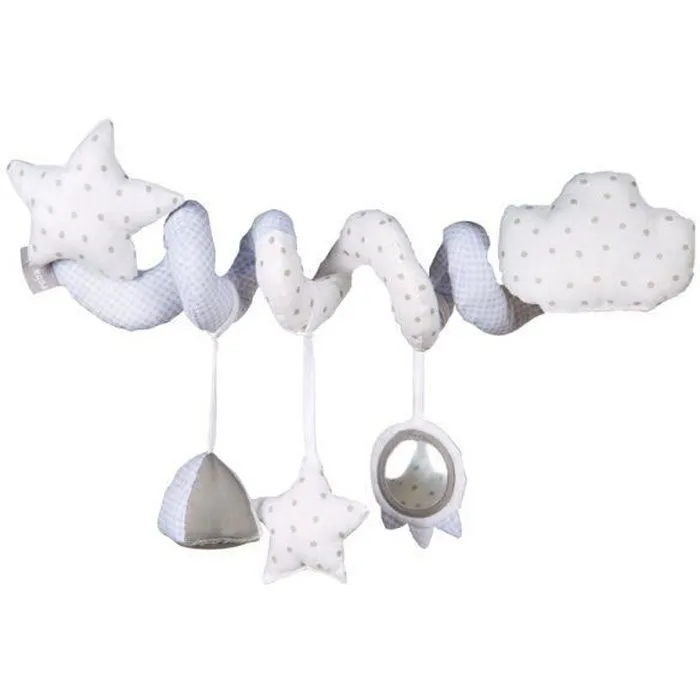 Jouet spirale nuage bleu - ROBA - Kleine Wolke - Bébé - Mixte - Jeu d'éveil-0