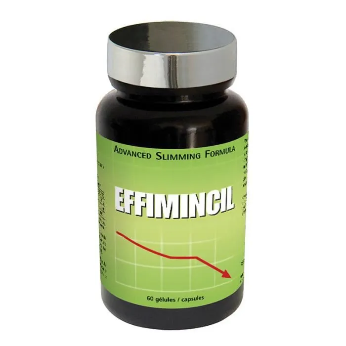 NUTRIEXPERT - Effimincil - Complément alimentaire à base de thé vert - Déstockage graisses - Drainage de l’organisme - 60 gélules-0