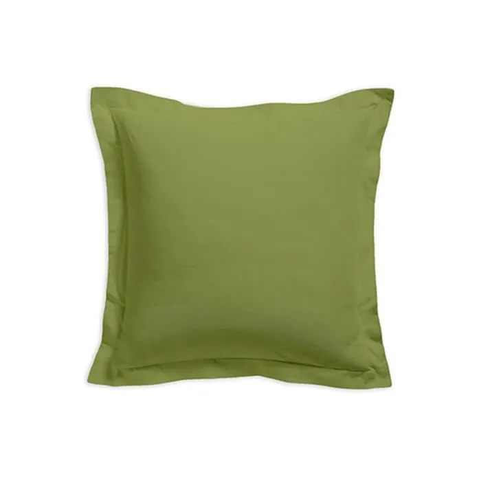Taie d'oreiller coton LA MAISON D'AMELIE INTIMITY carrée Bambou 60x60cm-0