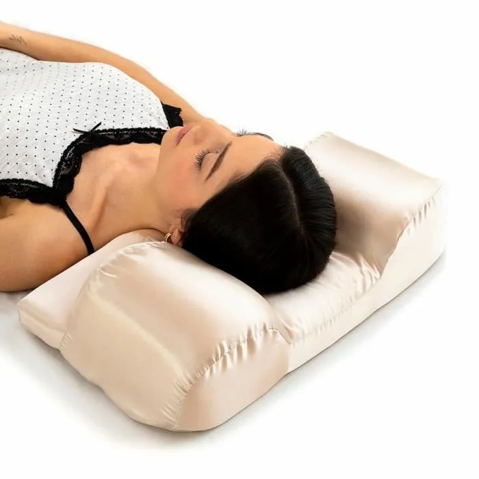 Oreiller Cervical Anti-Rides avec Housse en Satin Youthlow InnovaGoods-0
