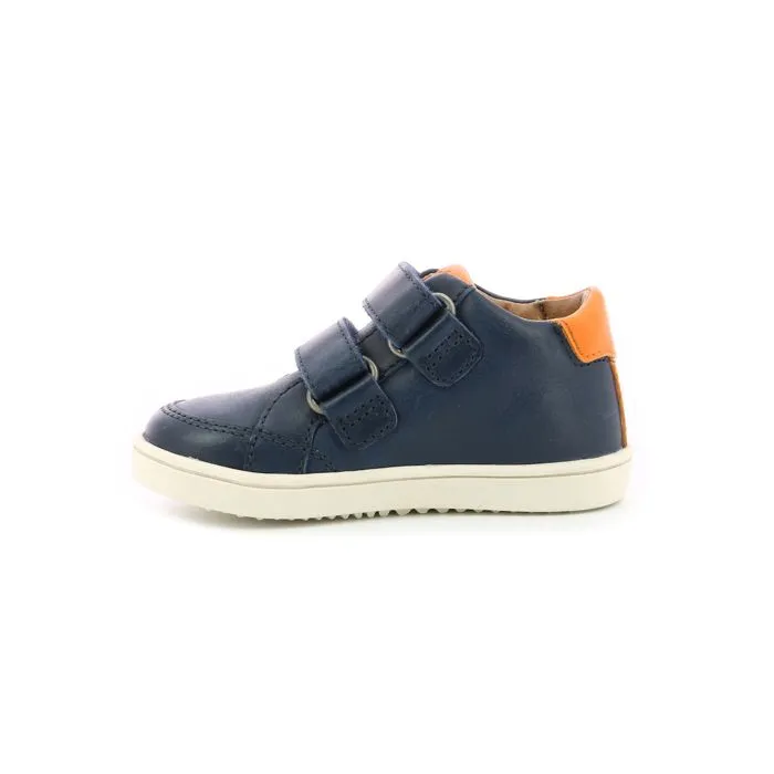 ASTER Baskets hautes Woukro Marine orange-3