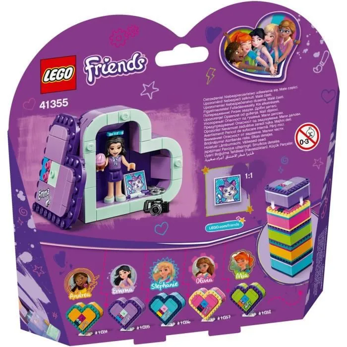 LEGO® Friends 41355 La boîte cœur d'Emma-1