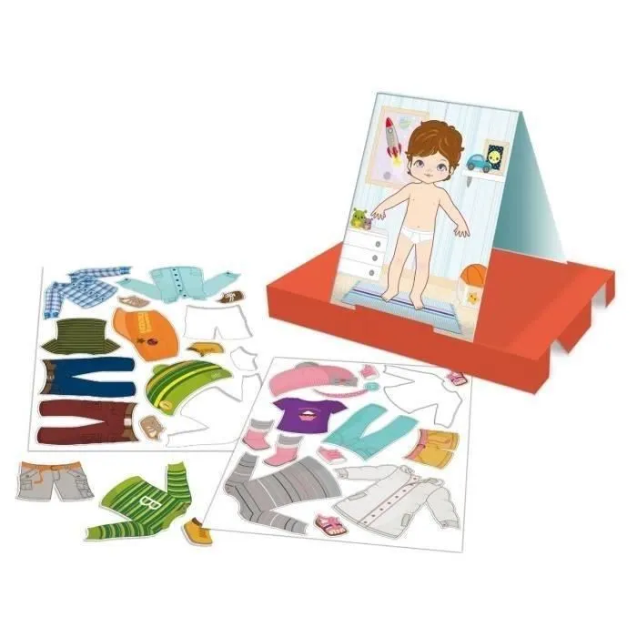DISET Magnetics - Les Habits - Réversible garçon et fille-1