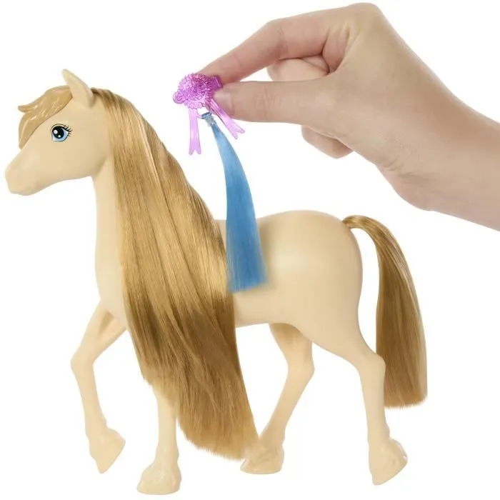 Barbie – Barbie Mysteries : The Great Horse Chase-Poney et accessoires HXJ36-2