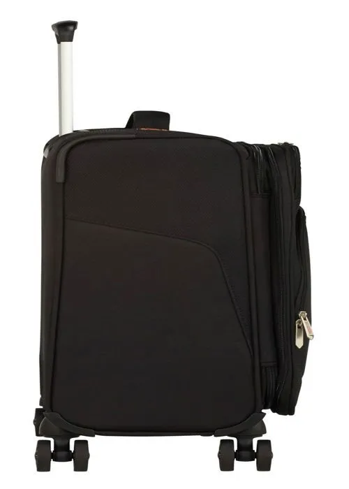 Valise - American Tourister - Summerfunk Spinner 55 - Noir - Semi-rigide - 4 Roulettes 360°-5