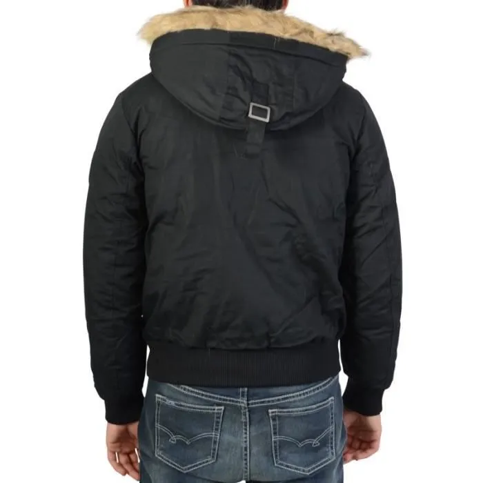 Blouson Redskins Junior Weave - Noir-3