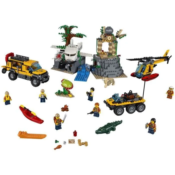 LEGO® City 60161 Exploration de la Jungle-1