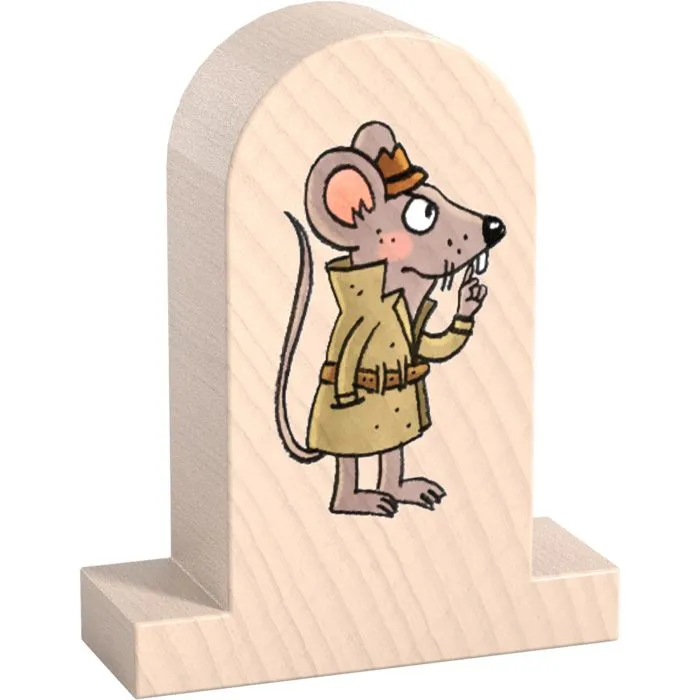 HABA - Commissaire Souris - Jeu de mémoire - Jeu de détectives - En solo ou en équipe - 5 ans et plus, 306114-4