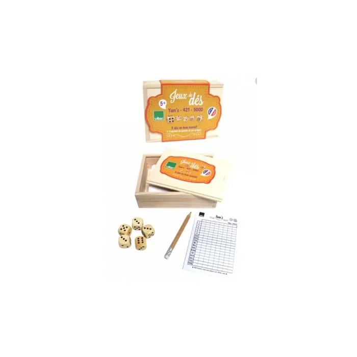 Jeu de Yam's - VILAC - Multicolore - A partir de 5 ans - 2 joueurs ou plus - 25 min-1