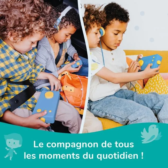 Console Educative - Ma Fabrique à Histoires Bleue - Lunii - Conteuse Interactive - inlcus Livre audio de 24 histoires interactives-5