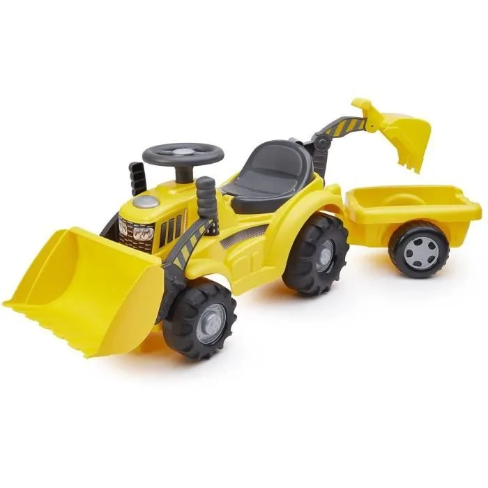 Porteur travaux publics - ECOIFFIER - 498 - Jaune - Mixte - Dès 12 mois-0