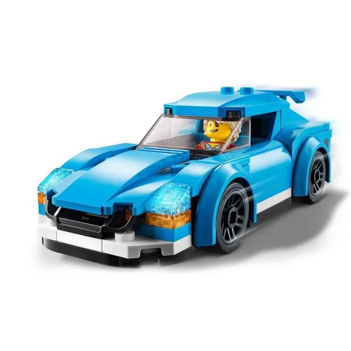 LEGO® City 60285 La voiture de sport avec toit amovible, Jeux de Construction, Idée Cadeau Jouet pour Enfant de 5 ans et plus-1