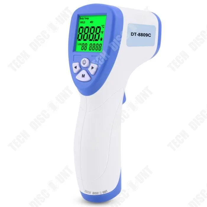 Thermometre Frontal Bébé Thermomètre Infrarouge pour Fièvre, 3-en-1 Thermomètre électronique sans contact de qualité-0